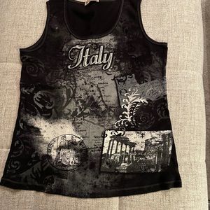 Sleeveless Italy shirt